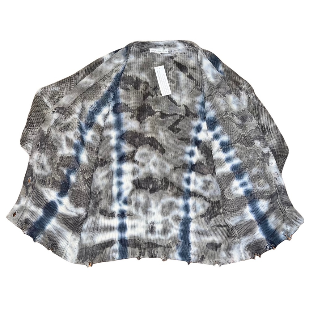 NWT Young Fabulous & Broke | Tie Dye Knit Oversized Cardigan - Picture 8 of 12